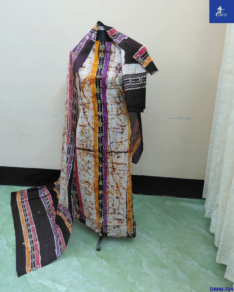 প্রিমিয়াম বাটিক থ্রি-পিস - Image 3