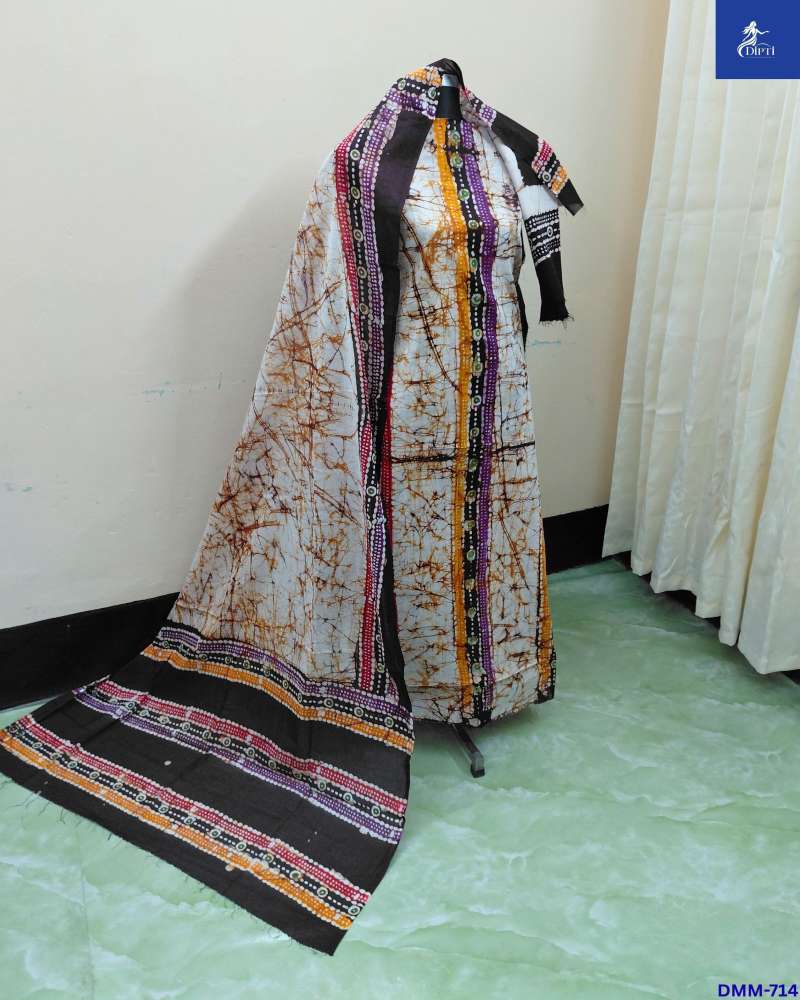 প্রিমিয়াম বাটিক থ্রি-পিস - Image 4