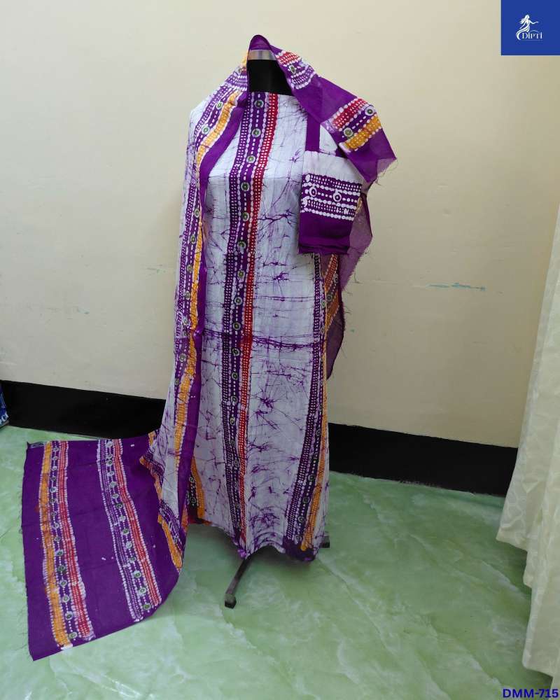 প্রিমিয়াম বাটিক থ্রি-পিস - Image 4